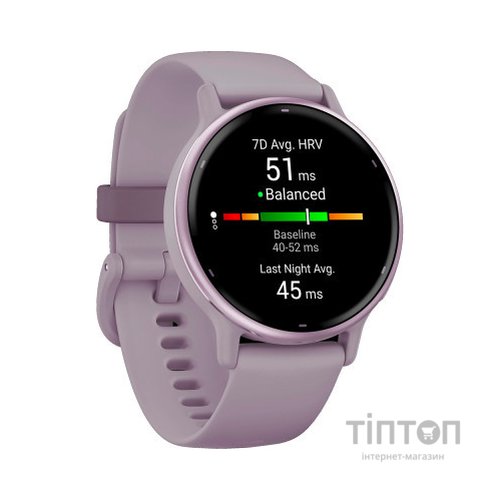 Смарт-годинник Garmin vivoactive 5, Orchid/Orchid Metallic, GPS (010-02862-13)