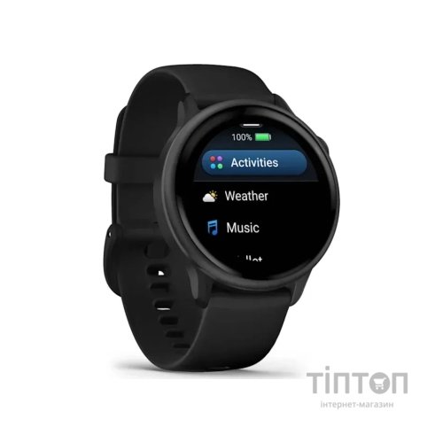 Смарт-годинник Garmin vivoactive 6, Black/Slate, GPS смарт-годинник (010-02985-00)