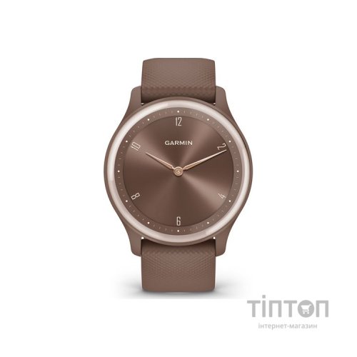 Смарт-годинник Garmin vivomove Sport, Cocoa, Silicone (010-02566-02)