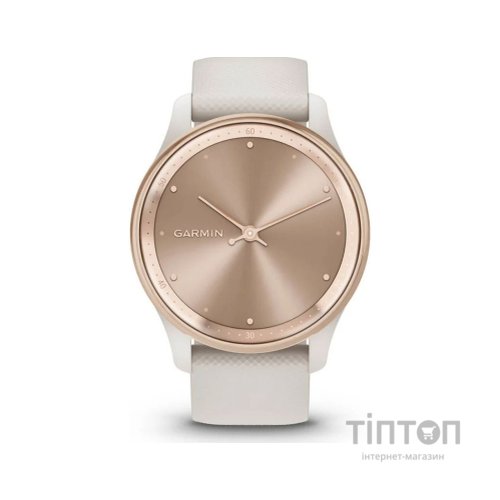 Смарт-годинник Garmin vivomove Trend, WW, White Cream, Silicone, GPS (010-02665-01)