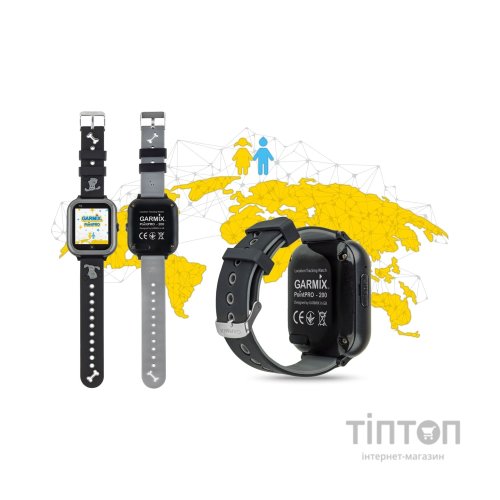Смарт-годинник GARMIX PointPRO-200 4G/GPS/WIFI/VIDEO CALL BLACK (1002333)