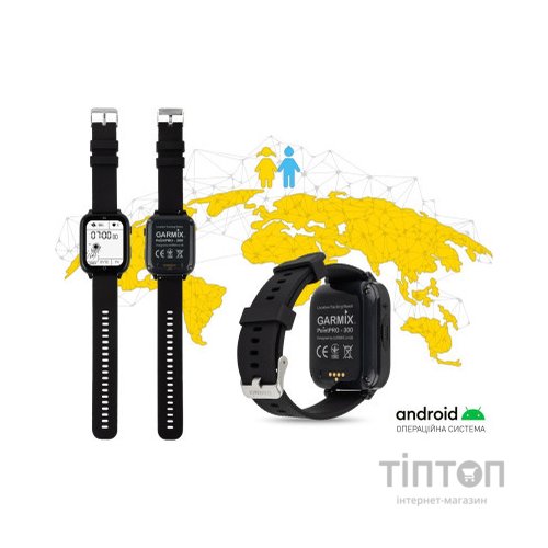 Смарт-годинник GARMIX PointPRO-300 4G/GPS/WIFI/VIDEO CALL BLACK (1017354)