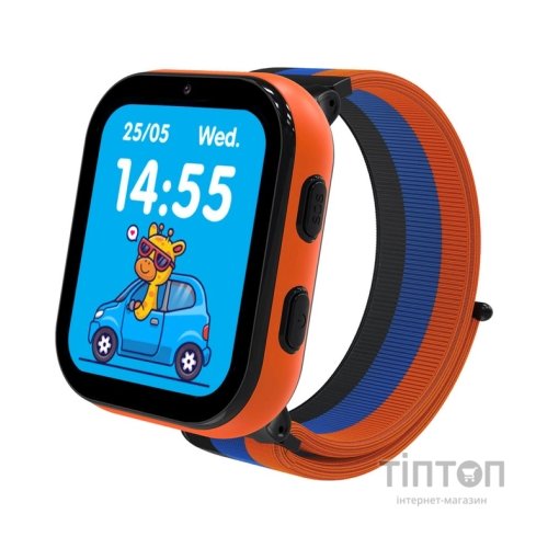 Смарт-годинник Gelius Pro GP-PK008 (Rainbow) Black Kids smart watch with GPS/4G (Pro GP-PK008 (Rainbow) Black)