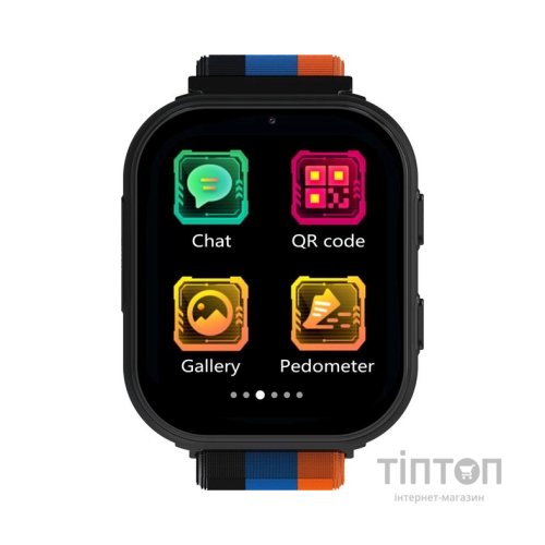 Смарт-годинник Gelius Pro GP-PK008 (Rainbow) Black Kids smart watch with GPS/4G (Pro GP-PK008 (Rainbow) Black)