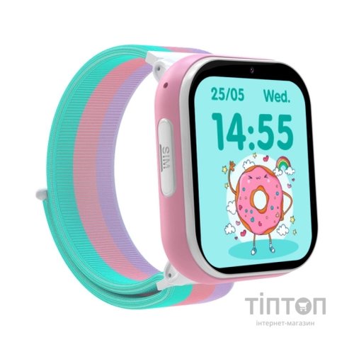 Смарт-годинник Gelius Pro GP-PK008 (Rainbow) White Kids smart watch with GPS/4G (Pro GP-PK008 (Rainbow) White)