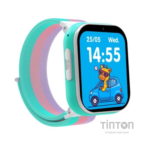 Смарт-годинник Gelius Pro GP-PK008 (Rainbow) White Kids smart watch with GPS/4G (Pro GP-PK008 (Rainbow) White)