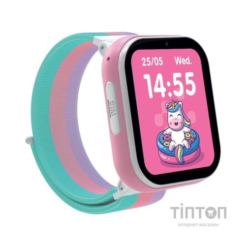 Смарт-годинник Gelius Pro GP-PK008 (Rainbow) White Kids smart watch with GPS/4G (Pro GP-PK008 (Rainbow) White)