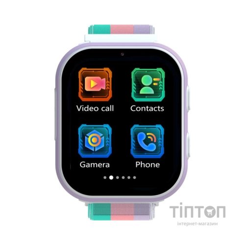 Смарт-годинник Gelius Pro GP-PK008 (Rainbow) White Kids smart watch with GPS/4G (Pro GP-PK008 (Rainbow) White)
