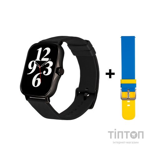 Смарт-годинник Gelius Pro GP-SW003 (Amazwatch GT2 Lite) Black