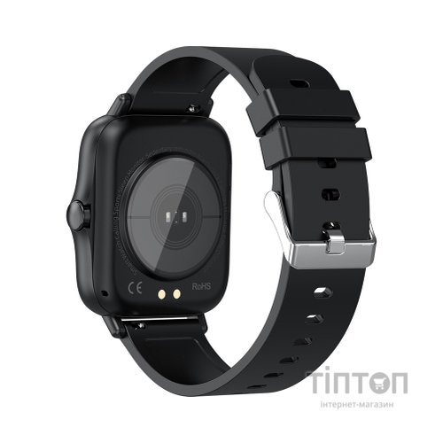 Смарт-годинник Gelius Pro GP-SW004 (AMAZWATCH GT2) Bluetooth Call (IPX7) Black (GP-SW004 Black)