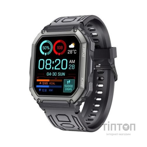 Смарт-годинник Gelius Pro GP-SW007 (Tactical Navy) Bluetooth call (IP68) Black (GP-SW007 Black)