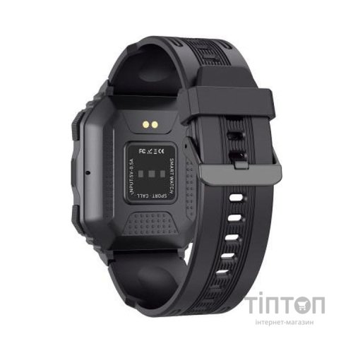 Смарт-годинник Gelius Pro GP-SW007 (Tactical Navy) Bluetooth call (IP68) Black (GP-SW007 Black)