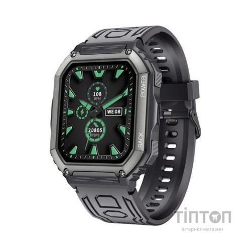 Смарт-годинник Gelius Pro GP-SW007 (Tactical Navy) Bluetooth call (IP68) Black (GP-SW007 Black)