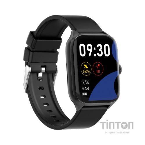 Смарт-годинник Gelius Pro GP-SW012 (Amazwatch GTS) Black (2099900942525)
