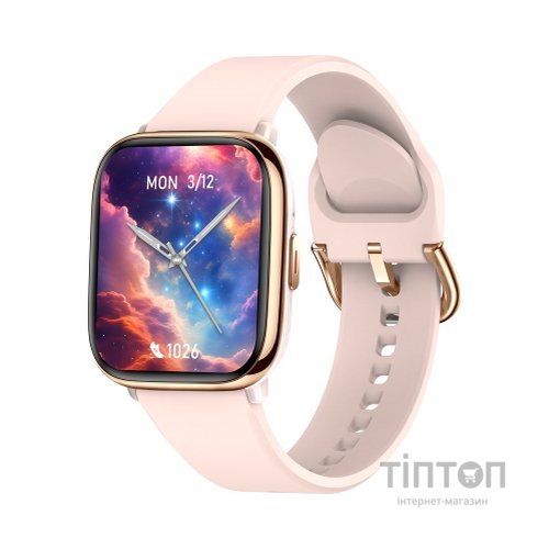 Смарт-годинник Gelius Pro GP-SW014 (Amazwatch GTi) Gold Rose