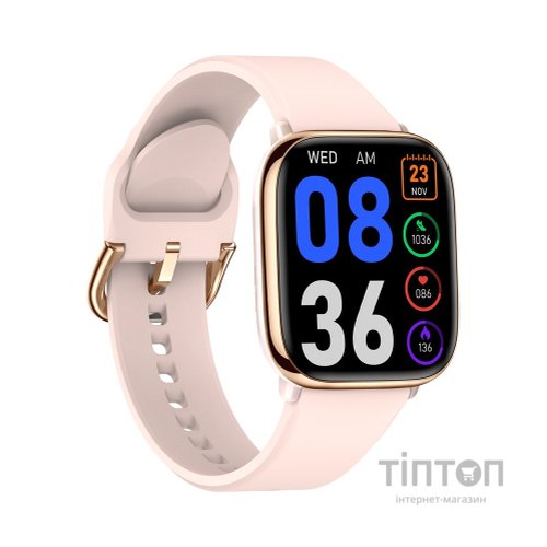 Смарт-годинник Gelius Pro GP-SW014 (Amazwatch GTi) Gold Rose