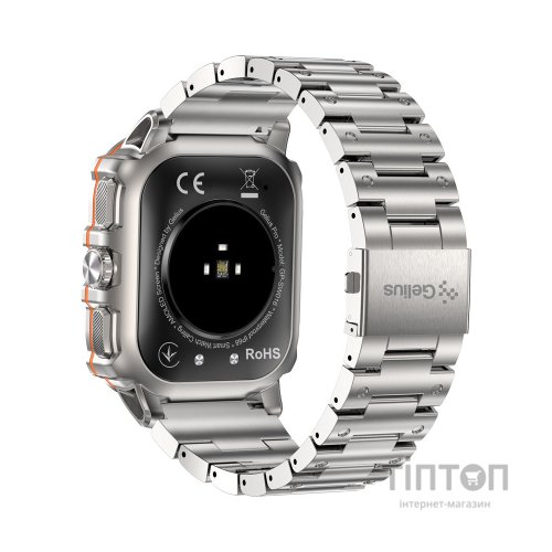 Смарт-годинник Gelius Tactical Heavy (GP-SW016) Silver Titan (2099901019103)