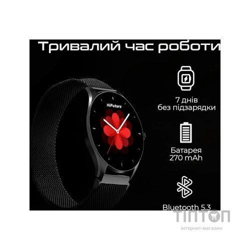 Смарт-годинник HiFuture aura 2 silver (aura2.silver)