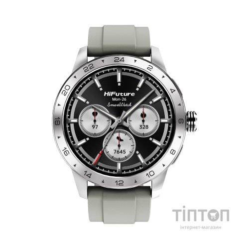 Смарт-годинник HiFuture flex 2 silver (flex2.silver)
