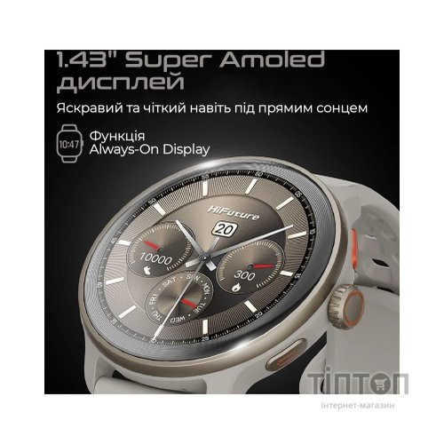 Смарт-годинник HiFuture vela black (vela.black)