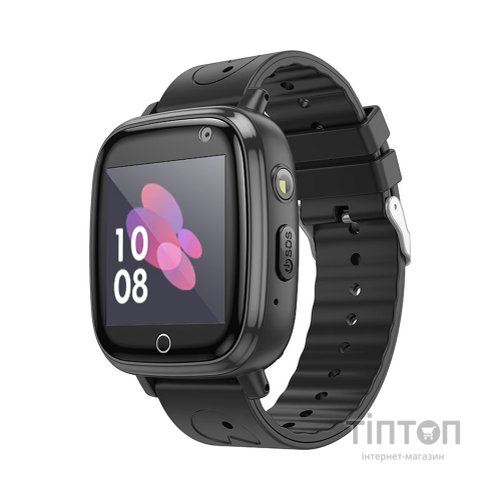 Смарт-годинник HOCO Y100 children watch with call function Black (6942007625623)