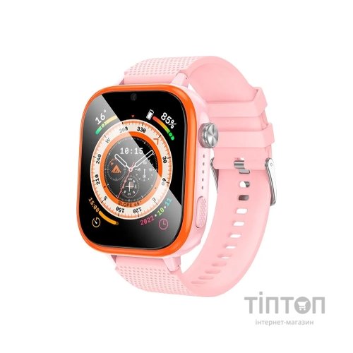 Смарт-годинник HOCO Y101 4G children smart watch Pink (6942007626422)