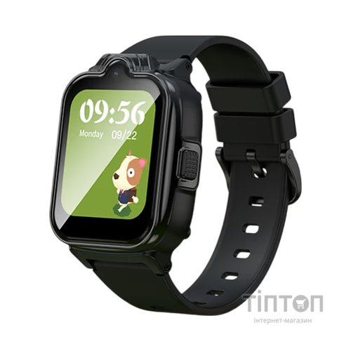 Смарт-годинник HOCO Y104 4G children phone-watch Black (6942007646352)