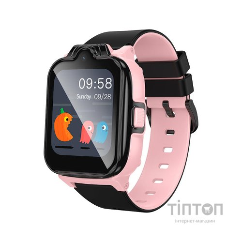 Смарт-годинник HOCO Y104 4G children phone-watch Pink (6942007646376)