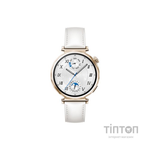Смарт-годинник Huawei WATCH GT 5 41mm White Leather (55020DJT)