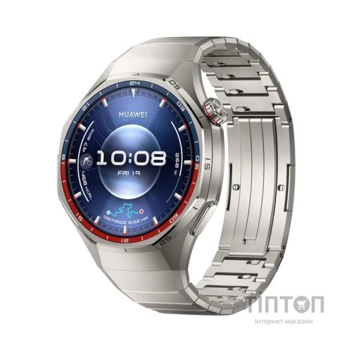 Смарт-годинник Huawei WATCH GT 6 Pro 46mm Titanium (55020FTT)