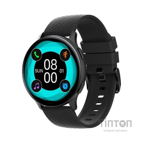 Смарт-годинник iMiki KW66pro Black Silicone Strap