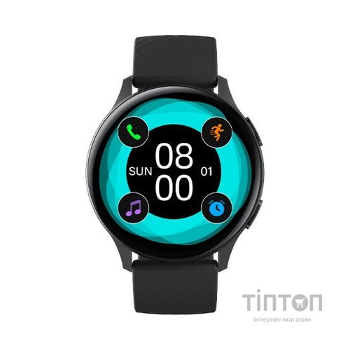 Смарт-годинник iMiki KW66pro Black Silicone Strap