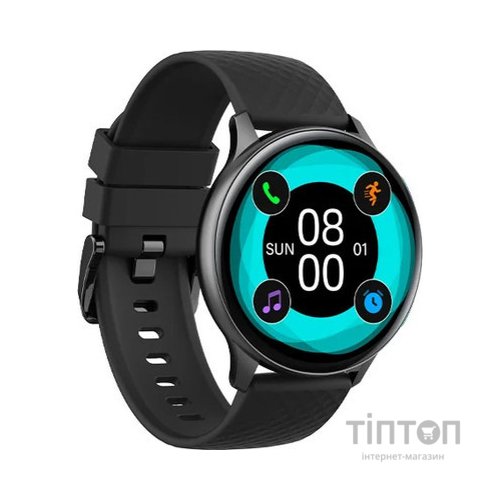 Смарт-годинник iMiki KW66pro Black Silicone Strap