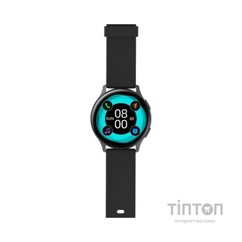 Смарт-годинник iMiki KW66pro Black Silicone Strap