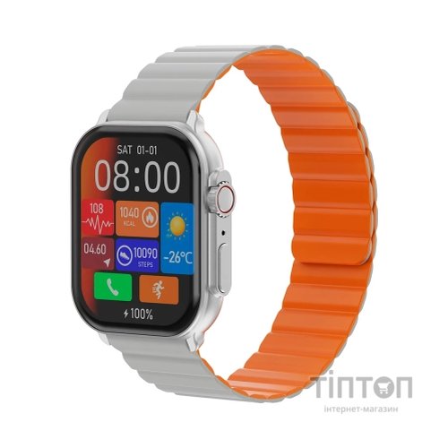 Смарт-годинник iMiki SF1 Silver Magnetic Strap