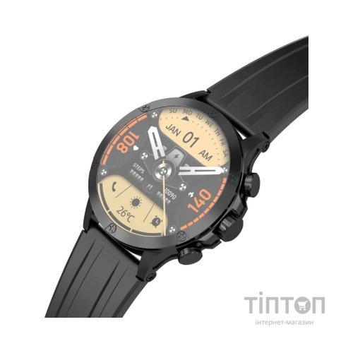 Смарт-годинник iMiki XPLORER Pro Black Silicone strap (ESW-XPLORER Pro-B)