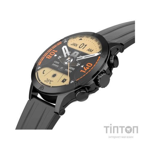 Смарт-годинник iMiki XPLORER Pro Black Silicone strap (ESW-XPLORER Pro-B)