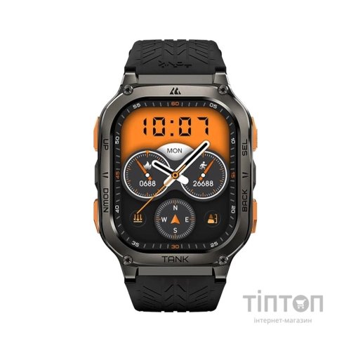 Смарт-годинник KOSPET Tank M3 ULTRA BLACK (6974958250708)