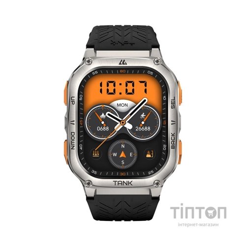 Смарт-годинник KOSPET Tank M3 ULTRA SILVER (6974958250715)
