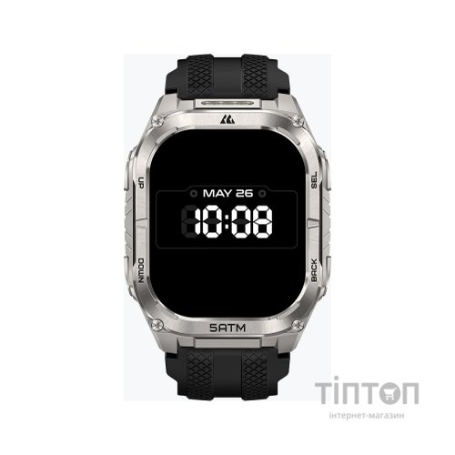 Смарт-годинник KOSPET Tank M4C Silver (6978602500447)