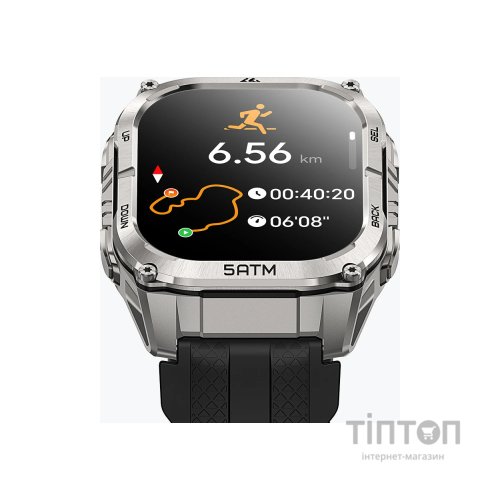 Смарт-годинник KOSPET Tank M4C Silver (6978602500447)