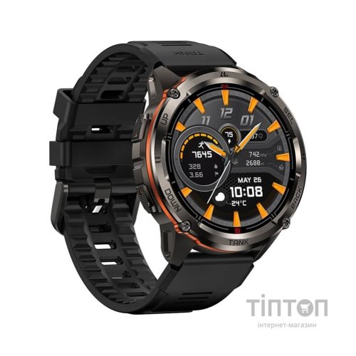 Смарт-годинник KOSPET Tank T3 ULTRA 2 BLACK (6974958251156)