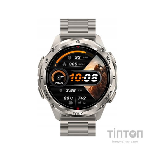 Смарт-годинник KOSPET Tank T3 ULTRA 2 SE SILVER (6974958251187)