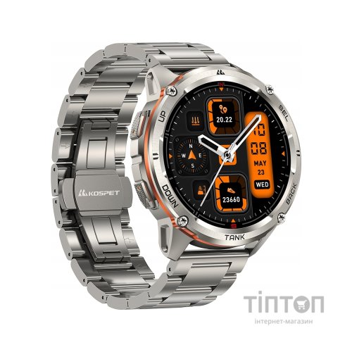 Смарт-годинник KOSPET Tank T3 ULTRA 2 SE SILVER (6974958251187)