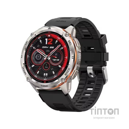 Смарт-годинник KOSPET Tank T3 ULTRA 2 SILVER (6974958251163)