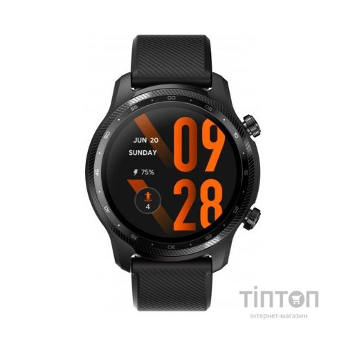 Смарт-годинник Mobvoi TicWatch Pro 3 Ultra GPS (WH12018) Shadow Black (P1034001600A)