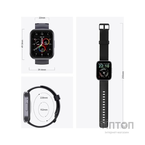 Смарт-годинник OUKITEL BT103 (6931940767064)