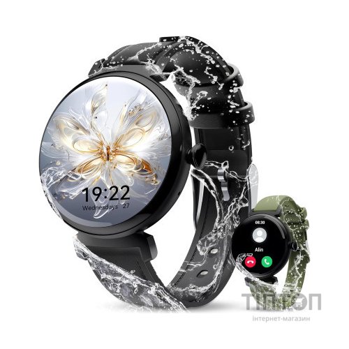 Смарт-годинник OUKITEL BT30 Black (6931940742269)