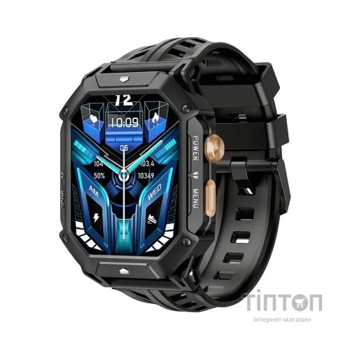 Смарт-годинник OUKITEL BT80 Black (6931940754668)