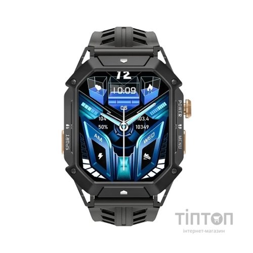 Смарт-годинник OUKITEL BT80 Black (6931940754668)